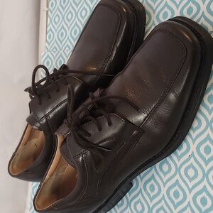Nunn Bush NXXT Dark Brown Leather Lace-up Dress Shoes Men’s 9